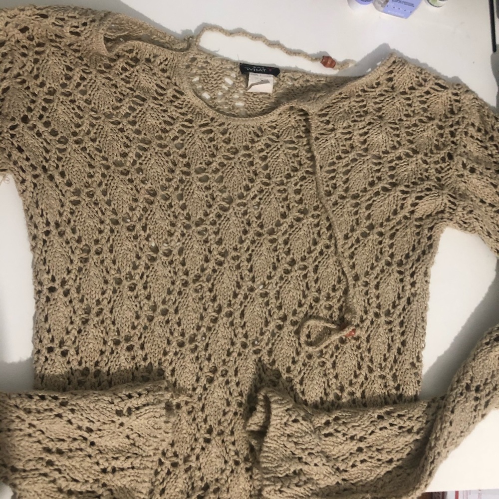 Prettiest beige crotchet top🤎🤍